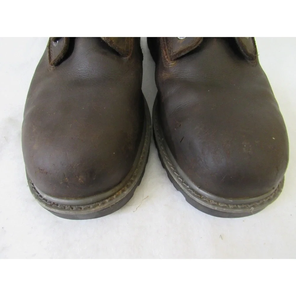 Wolverine Brown Floorhand Waterproof Steel Toe Oil Slip Resist Work Boots Sz 13M